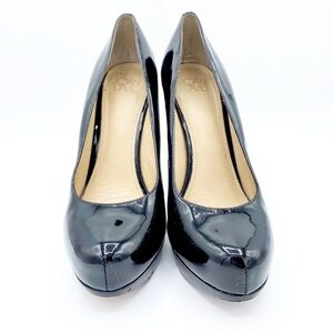 JOAN & DAVID Black Patent DaniColette Pumps